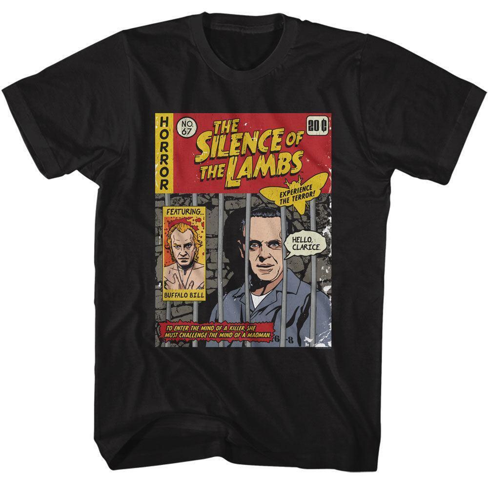 The Silence Of The Lambs Comic Cover T Shirt